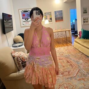 Loveshackfancy halter dress